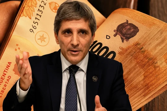 Luis Caputo levantó las tasas de los plazos fijos