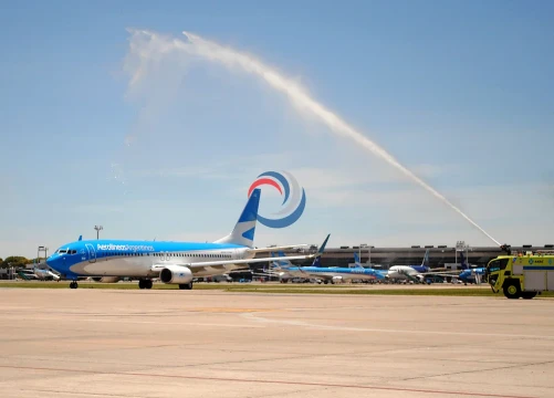 Aerolíneas Argentinas transportó más de 1,2 millones de pasajeros en la temporada invernal