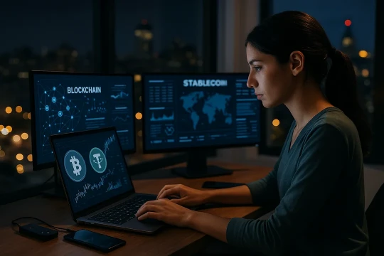 Casi la mitad de los pagos desde una plataforma global cripto es para honorarios a profesionales argentinos