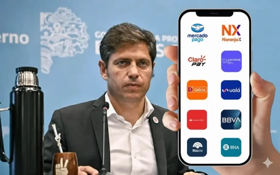 El gobierno de Axel Kicillof negó nuevos impuestos de ARBA a las billeteras en la provincia de Buenos Aires