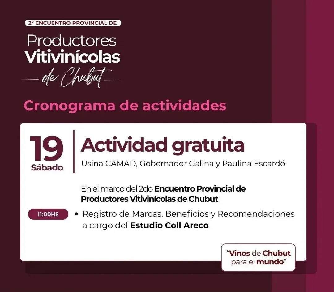 Charla sobre “Registro de Marcas, Beneficios y Recomendaciones” en Puerto Madryn
