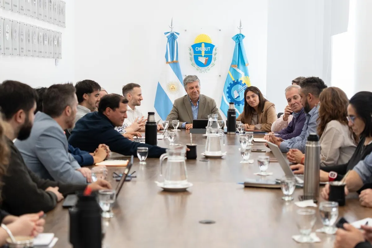Chubut mantuvo una agenda de trabajo con el BID sobre el financiamiento de obras y proyectos