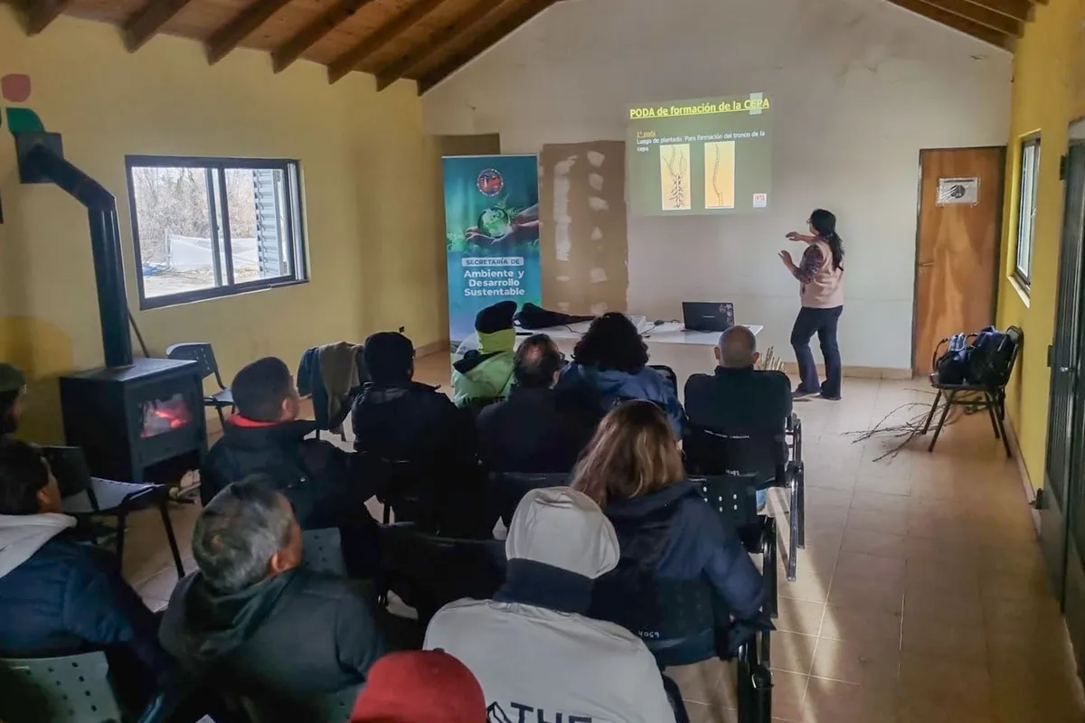 Nuevo curso de Huerta Orgánica en el Vivero de Rawson