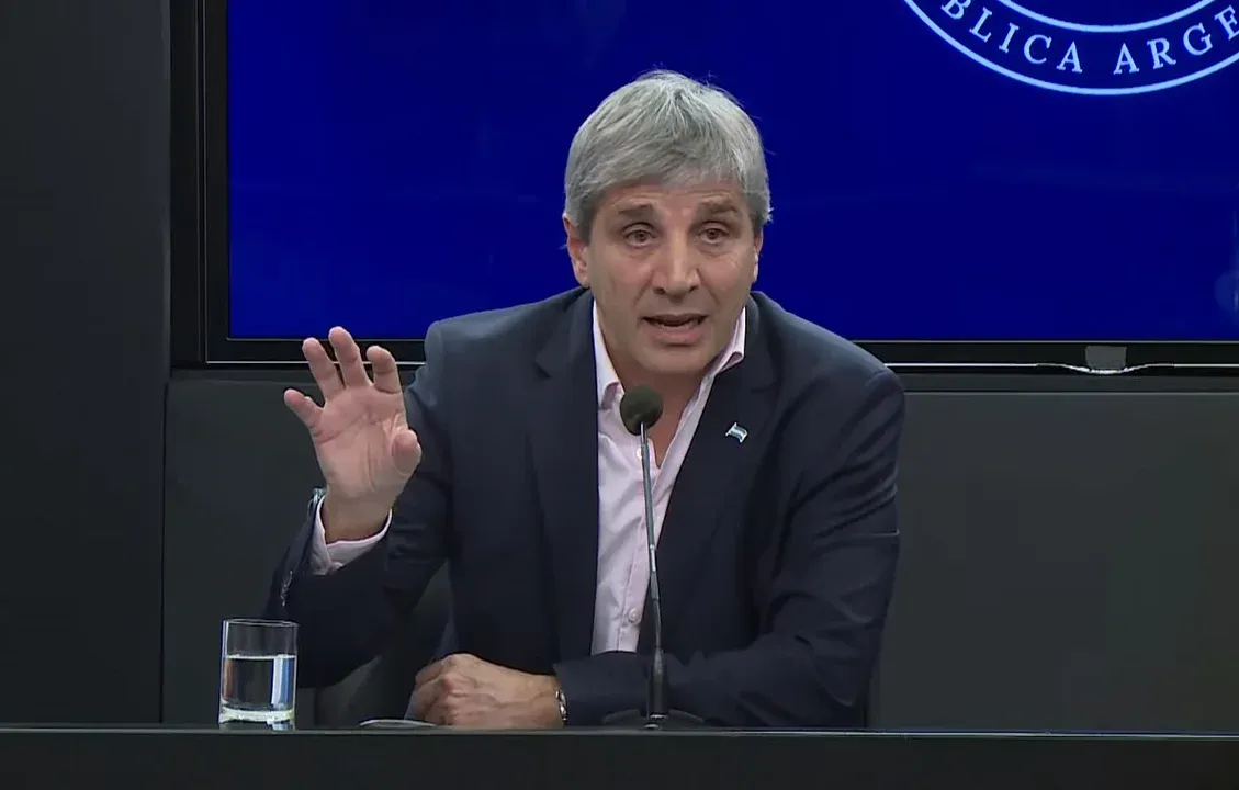 Expectativa: Luis Caputo anuncia medidas económicas este miércoles en conferencia de prensa